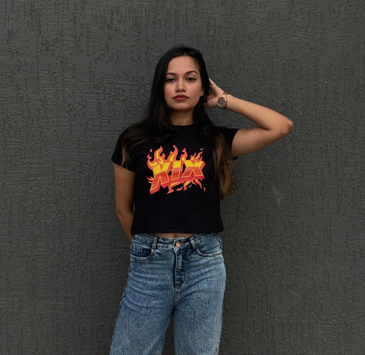 The Burnt Crop-Top