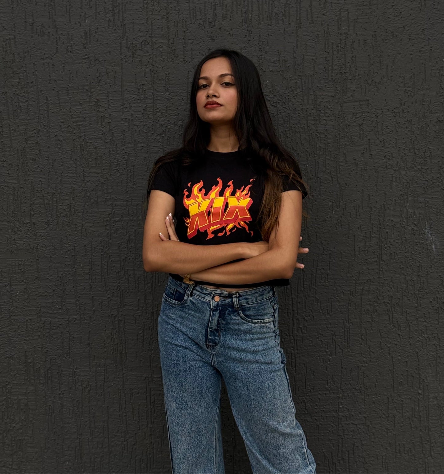 The Burnt Crop-Top